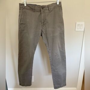 J. Crew Slim Chinos in Taupe Gray